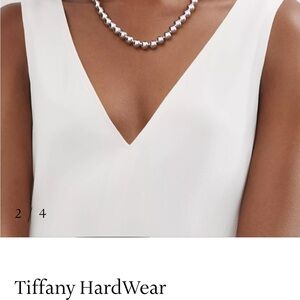 Tiffany & Co. Hardwear Ball
Necklace - Sterling Silver Authentic